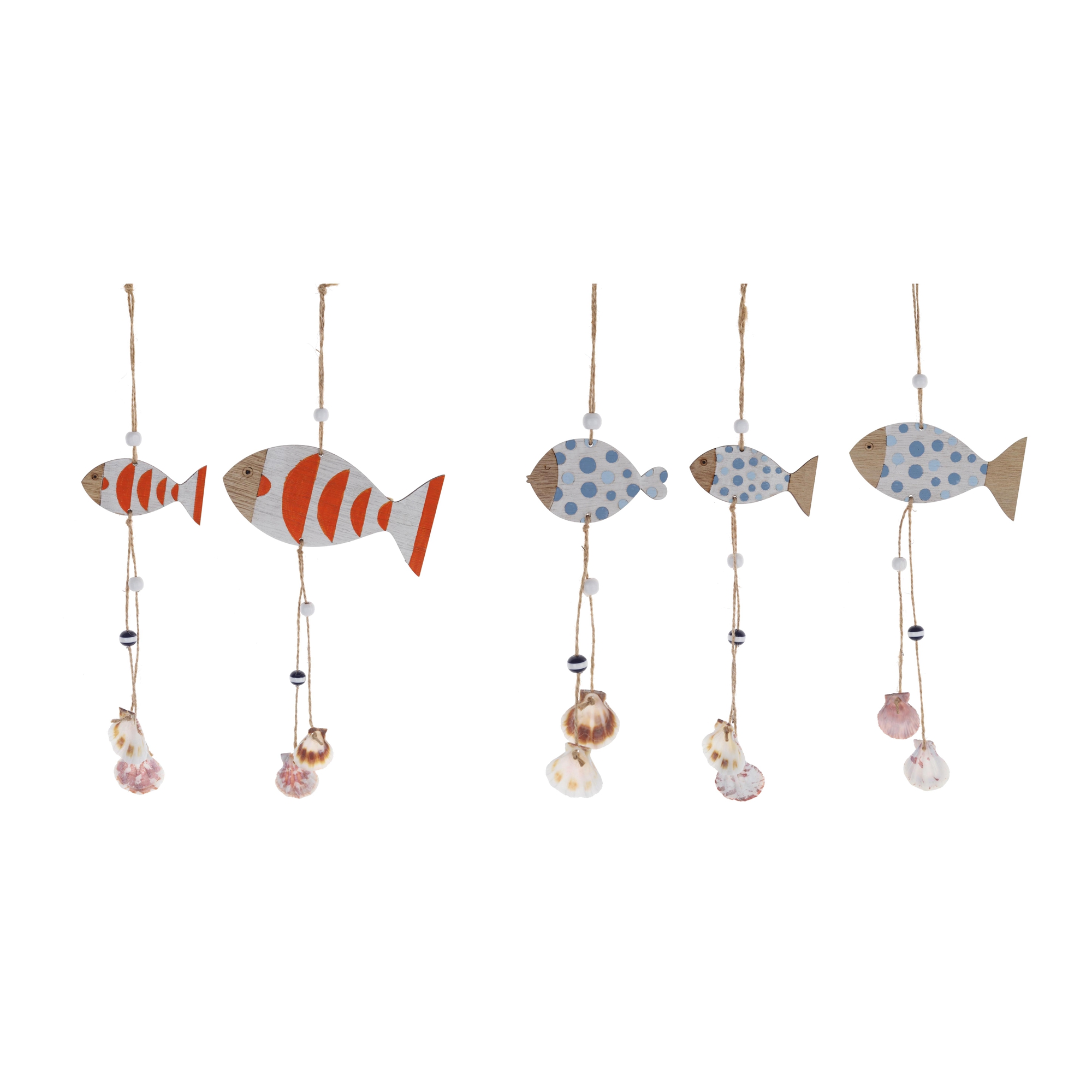Timón de velero de madera con forma de pez, decoración colgante para pared con temática playera, manualidades para puertas, campanas de viento, adornos náuticos, regalos 6