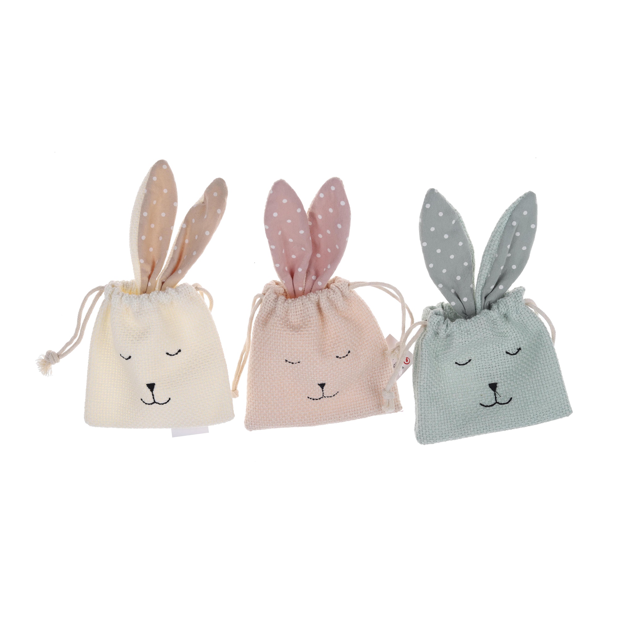 Cute Bunny Gift Packing Fabric Bag Chocolate Candy Bags Easter Rabbit Bags Birthday Party Decor 7