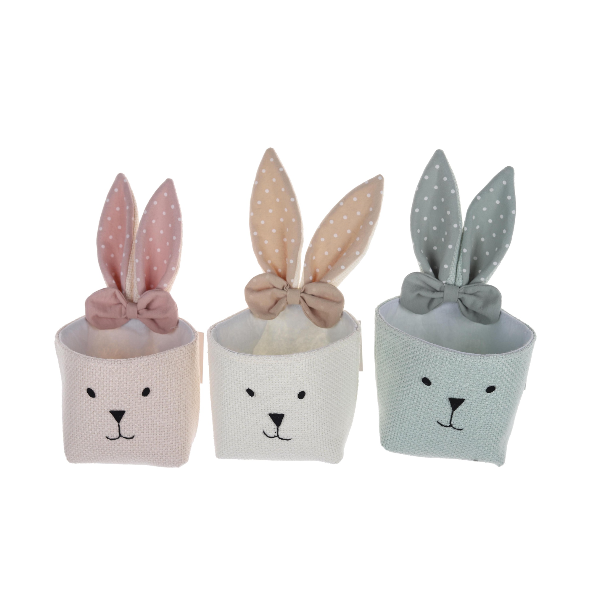 Cute Bunny Gift Packing Fabric Bag Chocolate Candy Bags Easter Rabbit Bags Birthday Party Decor 4