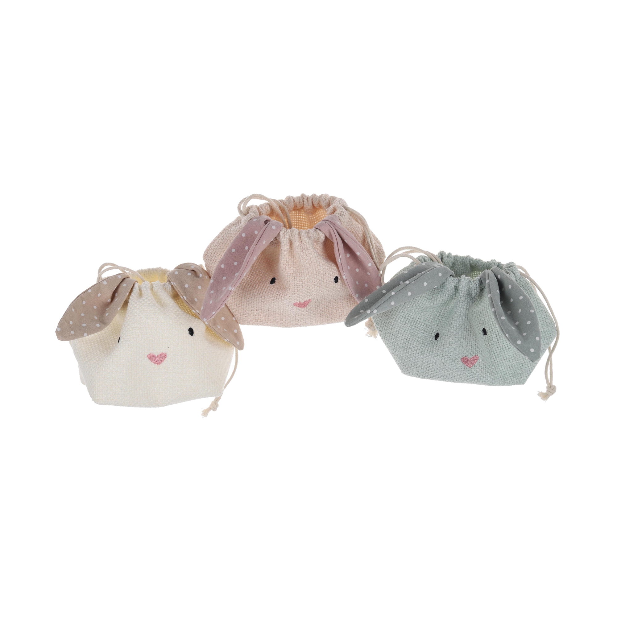 Cute Bunny Gift Packing Fabric Bag Chocolate Candy Bags Easter Rabbit Bags Birthday Party Decor 3