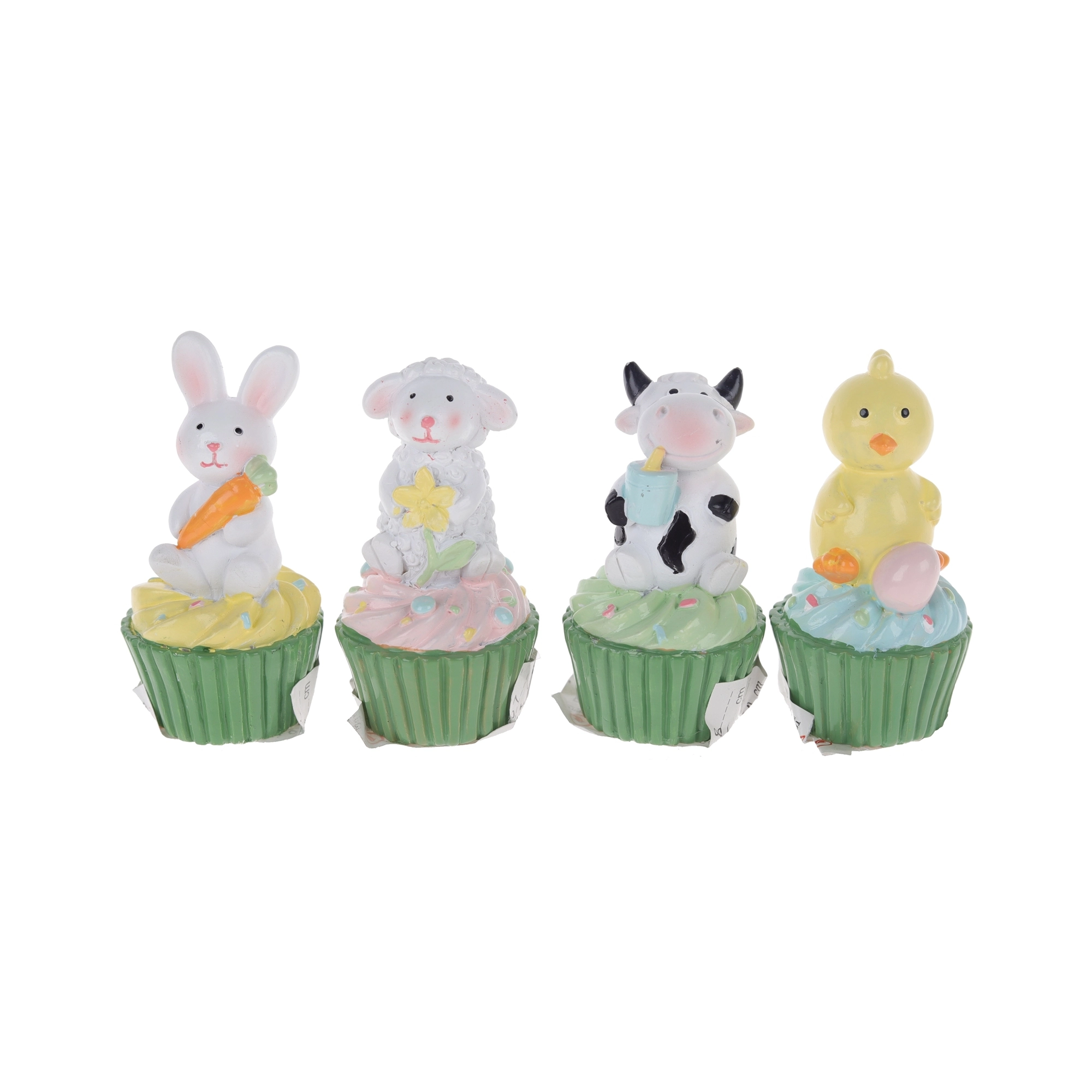 Figura de conejo de zanahoria de resina, decoración de Pascua, Navidad, hogar, miniatura, jardín, pastel, accesorios, figura moderna, regalo 1