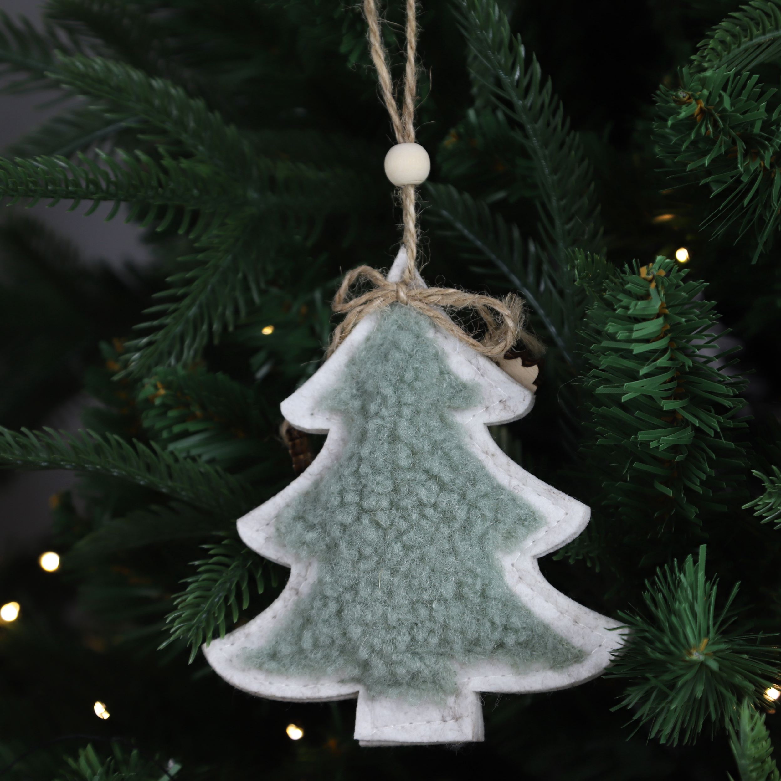 Neujahrsgeschenke Weihnachtsbaumschmuck Frohe Weihnachten Holz Rentier Weihnachtsdekorationen 7