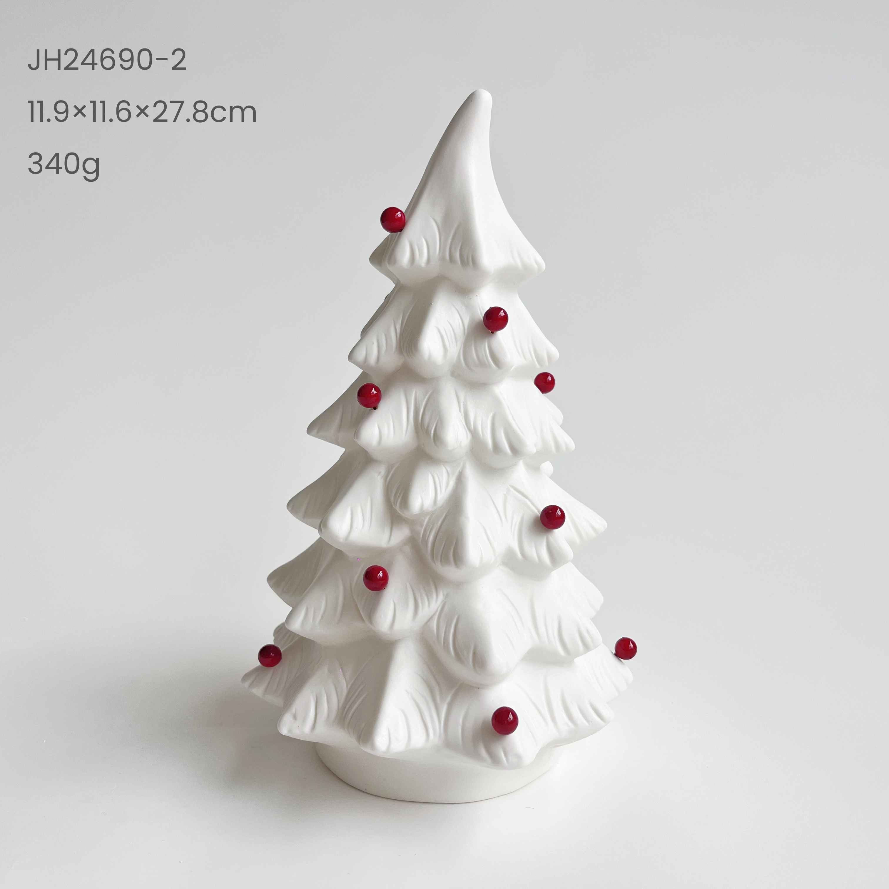 Best Quality Ceramic Luminous Mini Christmas Tree Small Desktop Home Ornaments Xmas Gifts Small Scene Layout Props Oem-Tangchen 6