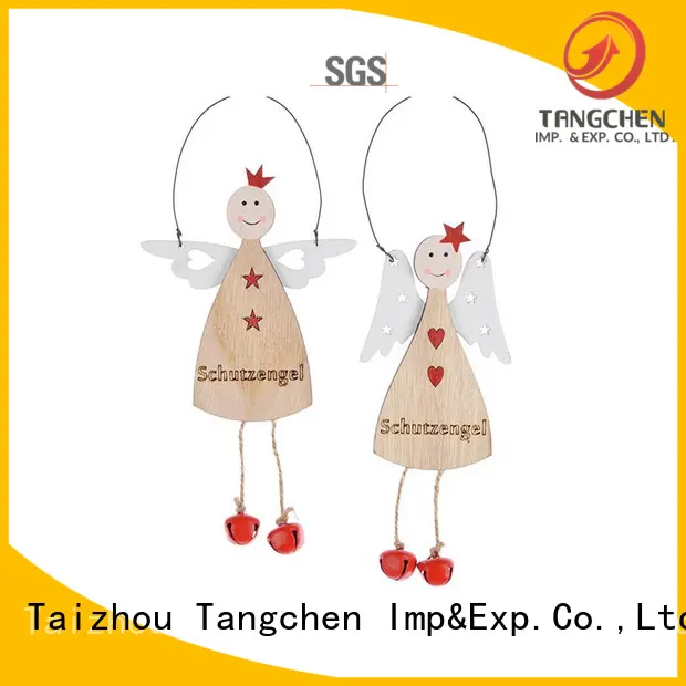 New white christmas ornaments napkin factory for wedding 1