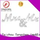 Custom white christmas decorations paillette for business for home 1