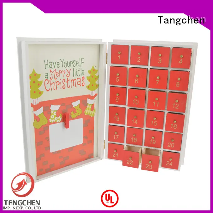 Custom wooden countdown calendar xmas manufacturers for wedding 1
