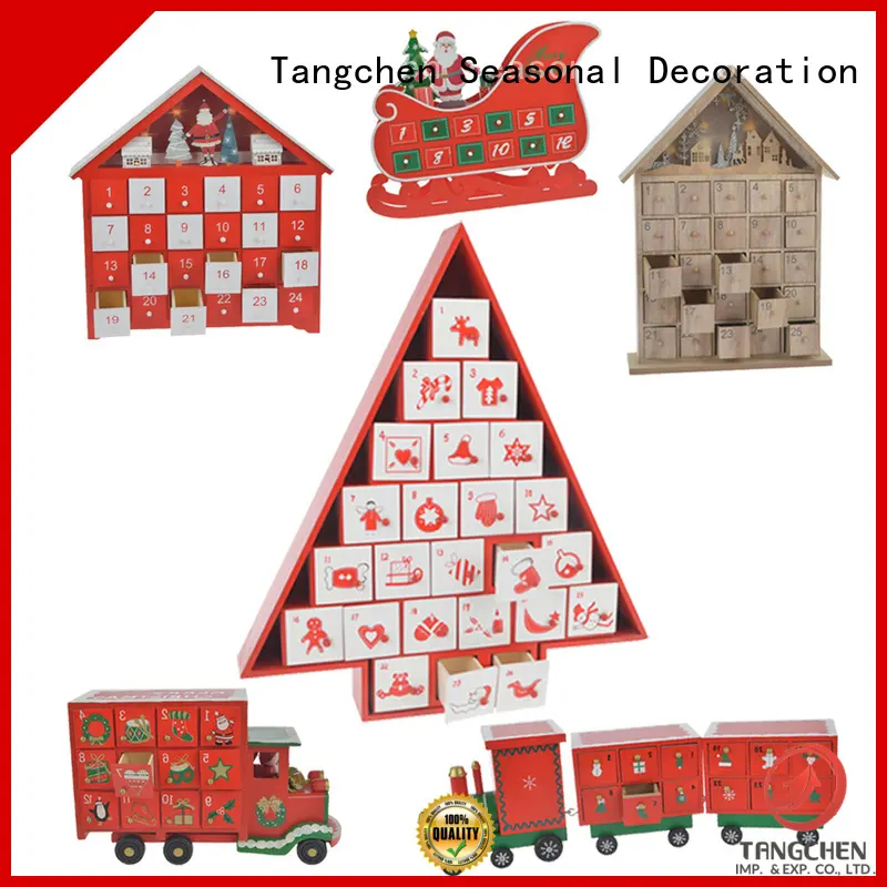 Tangchen kitchen christmas house advent calendar company for home 1