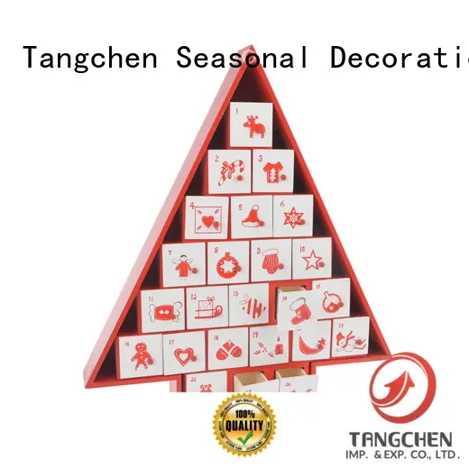 Latest fabric christmas advent calendar light factory for home 1