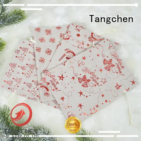 Tangchen Top santa sack gift bags Supply for home decoration 1