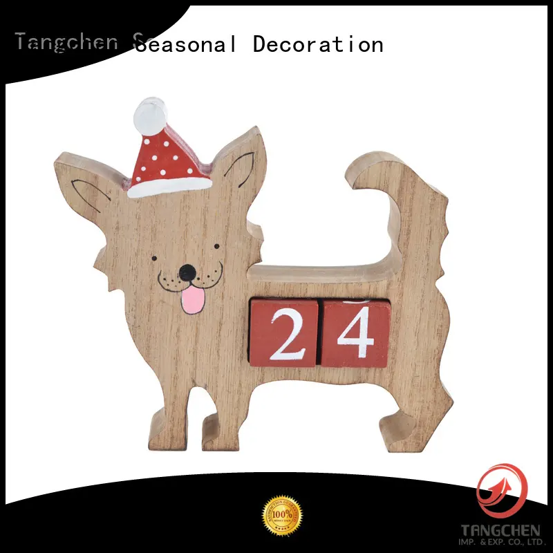 Custom wooden christmas advent calendar party manufacturers for holiday decoration 1