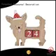 Custom wooden christmas advent calendar party manufacturers for holiday decoration 1