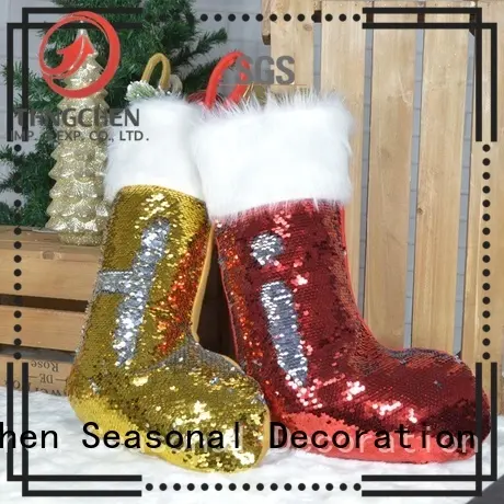 Top christmas stockings shining Supply for home decoration 1