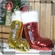 Top christmas stockings shining Supply for home decoration 1
