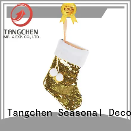 Tangchen Custom unique christmas stockings for business for holiday decoration 1