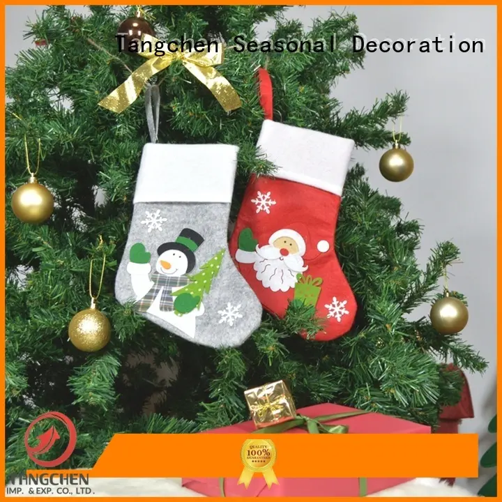 Tangchen white stocking Supply for holiday decoration 1
