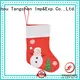 High-quality monogrammed christmas stockings gift for business for holiday decoration 1