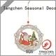 Tangchen cut wooden christmas tree decoration factory for home decoration 1