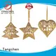 Tangchen painted white christmas decorations factory for home decoration 1