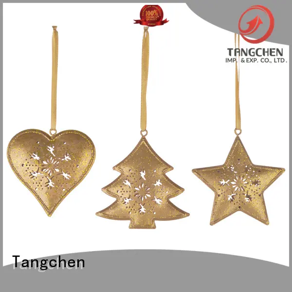 Tangchen Best gold christmas ornaments manufacturers for home decoration 1