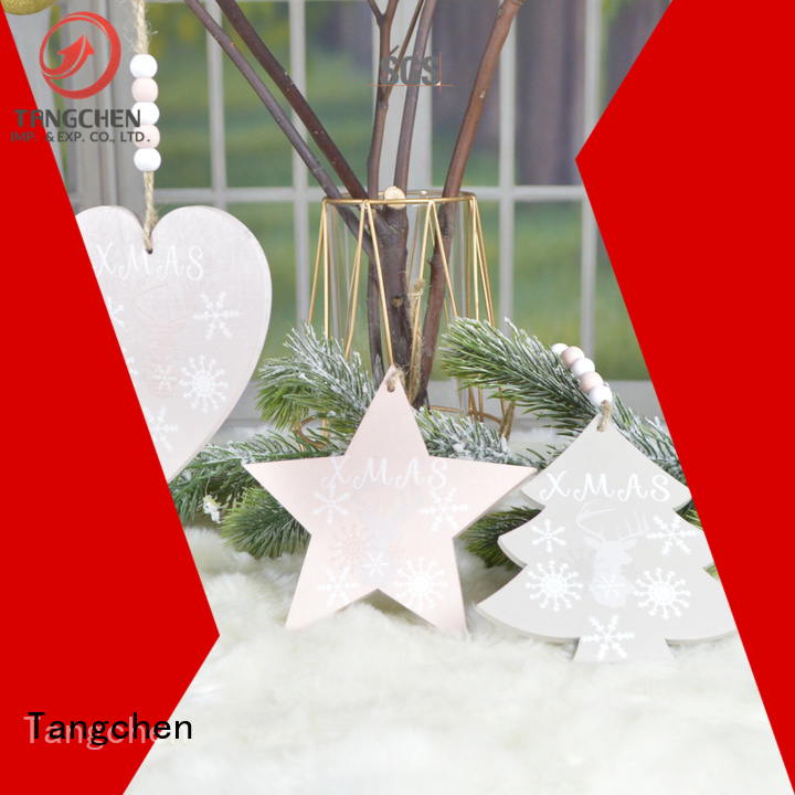 Tangchen Latest wooden christmas tree manufacturers for home decoration 1