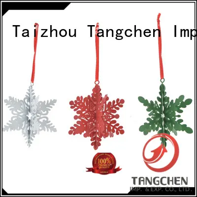 Tangchen silver christmas tree ornaments factory for christmas 1