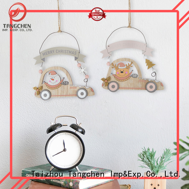 Tangchen Top wooden christmas tree decoration Supply for christmas 1