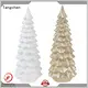 High-quality white christmas ornaments jute for business for home 1