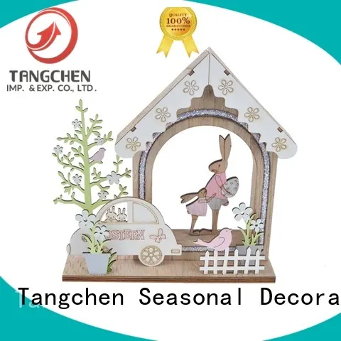 Wholesale easter bunny decorations doors manufacturers for holiday decoration 1