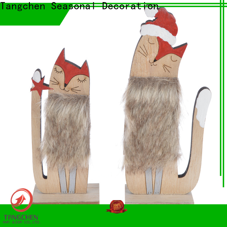 Tangchen wooden xmas decorations sale Suppliers for christmas 1
