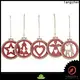 Wholesale christmas ornaments pattern Suppliers for home decoration 1