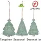 Tangchen 18pcs felt christmas tree Supply for home 1