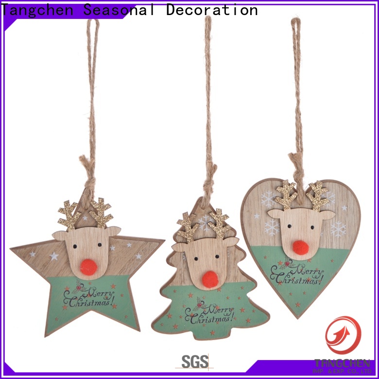 Tangchen handmade wooden christmas manufacturers for christmas 1