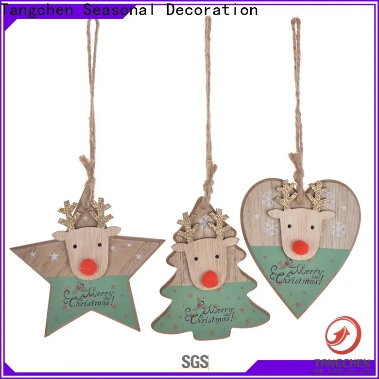 Tangchen handmade wooden christmas manufacturers for christmas 1