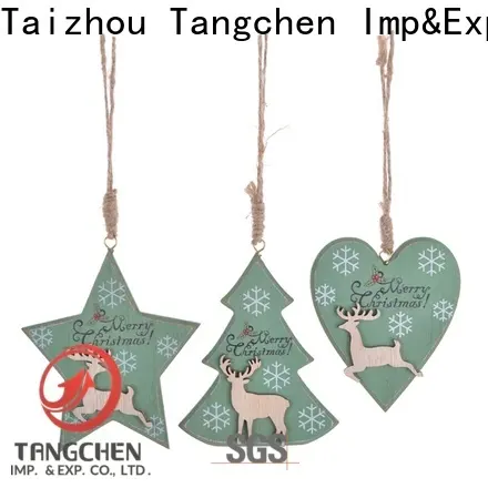 Tangchen velluto purple christmas decorations manufacturers 1