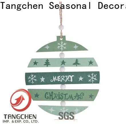 Top wooden christmas tree front factory for home decoration 1
