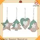 Custom christmas tree topper layers factory for home decoration 1