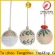 Wholesale christmas decorations clearance embossed Suppliers for home 1