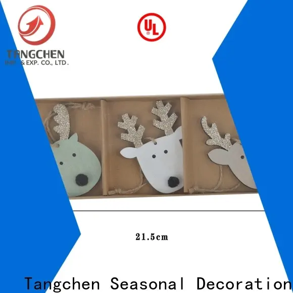 Tangchen High-quality wooden christmas tree decoration company 1
