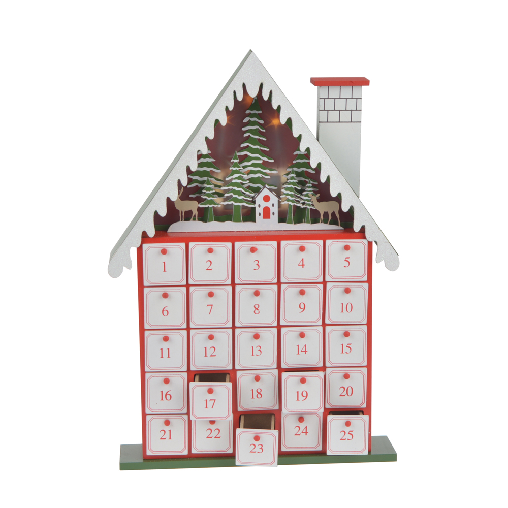 Tangchen blocks wooden countdown calendar manufacturers for christmas 1
