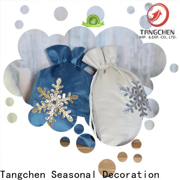 Latest small gift sacks fabric company for home decoration 1