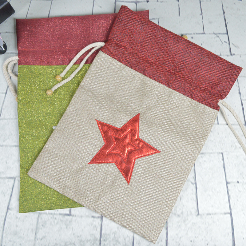 Tangchen natural santa sacks factory for holiday decoration 1