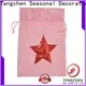 New santa sack gift bags draw manufacturers for chiristmas tree 1