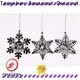 Tangchen Custom gold christmas ornaments factory for wedding 1