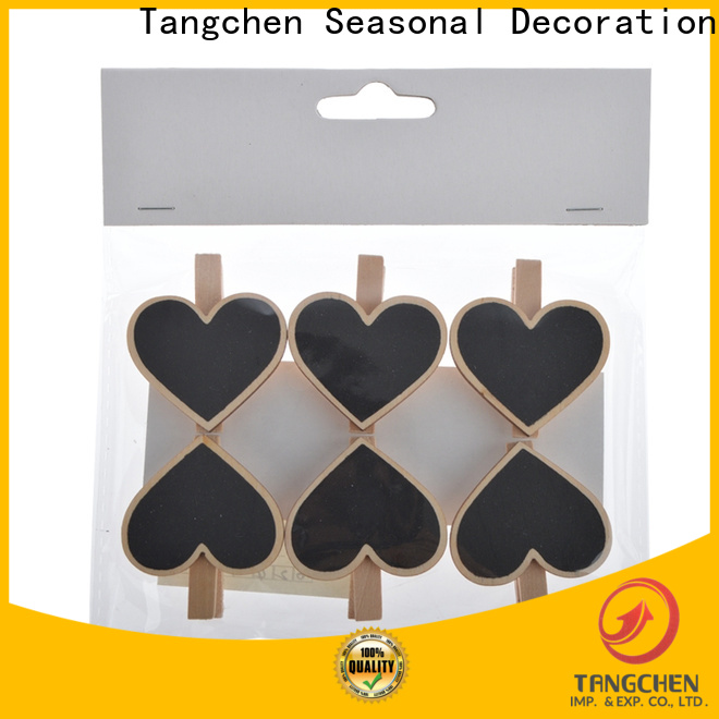 Tangchen Wholesale mini pegs factory for holiday decoration 1