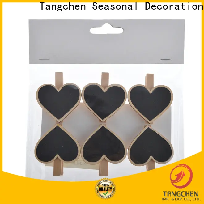 Tangchen Wholesale mini pegs factory for holiday decoration 1