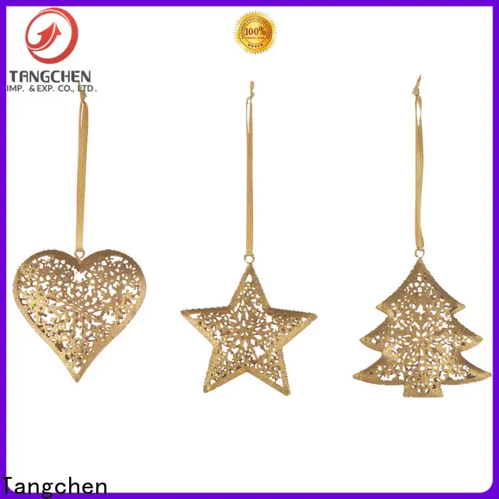Tangchen painted wooden christmas tree for business for home decoration 1