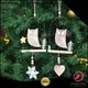 Custom felt christmas tree flake company 1