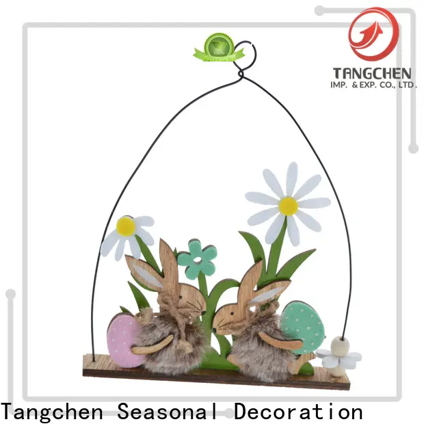 Tangchen Latest easter rabbit decor manufacturers for holiday decoration 1