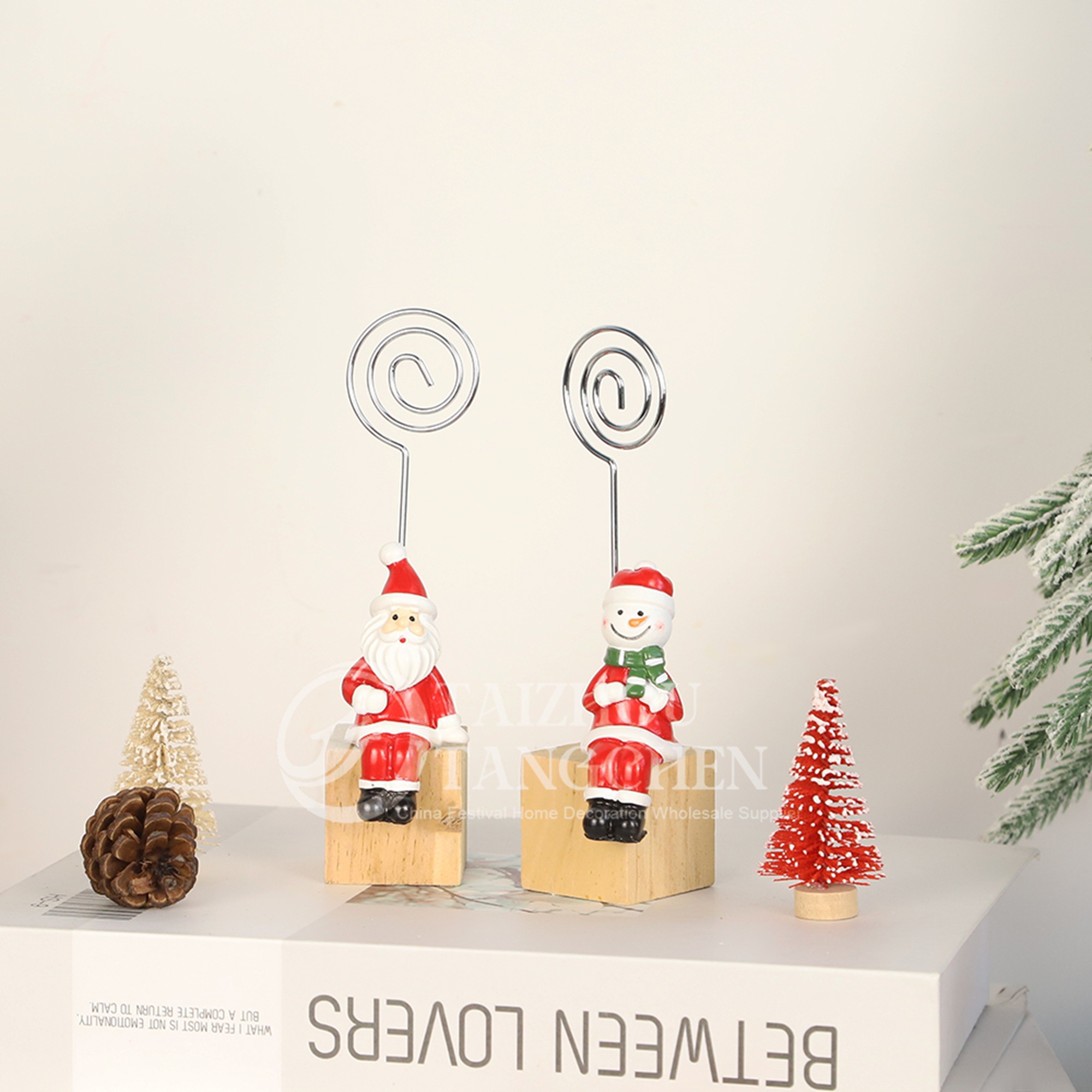 Neujahrsschlafzimmer Ornament Dekor Keramik Weihnachtsdekoration Weihnachten Hirsch Elchfigur 6