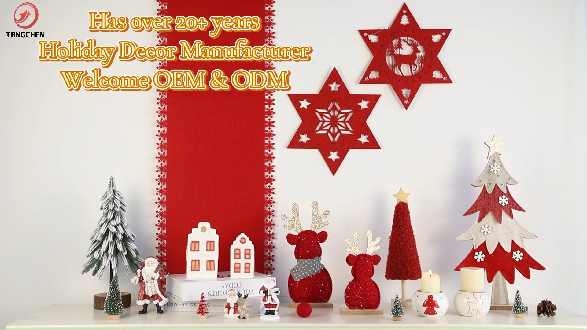 Neujahr Weihnachten Heimat Kamin Ornament Dekor Keramik Winterhaus Dekoration Weihnachts -Elch -Figurine 1